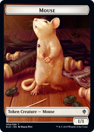 Mouse token | Throne of Eldraine