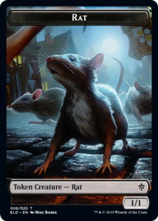 Rat token | Throne of Eldraine