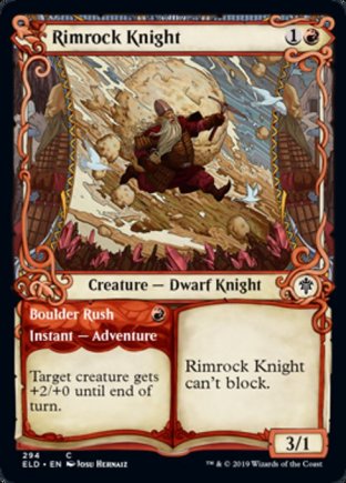 Rimrock Knight | Throne of Eldraine