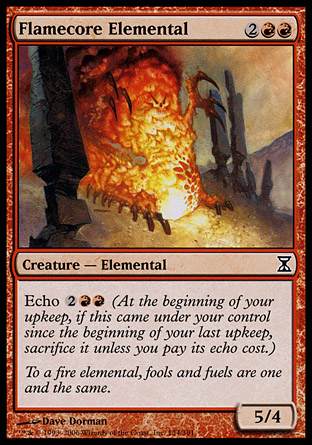 Flamecore Elemental | Time Spiral