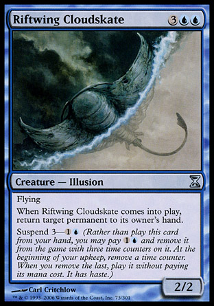 Riftwing Cloudskate | Time Spiral