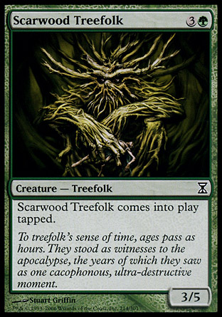 Scarwood Treefolk | Time Spiral