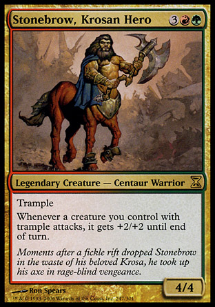 Stonebrow, Krosan Hero | Time Spiral