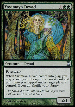 Yavimaya Dryad | Time Spiral