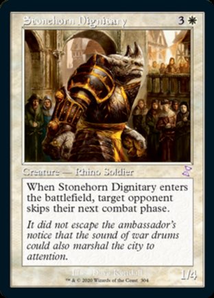 Stonehorn Dignitary | Time Spiral Remastered