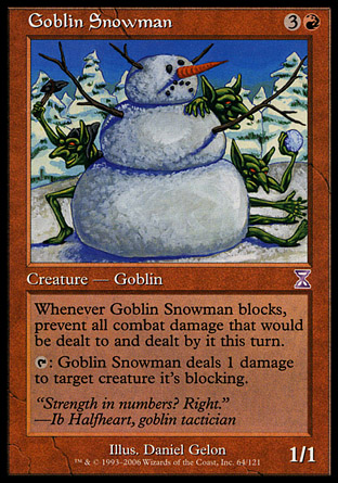 Goblin Snowman | Time Spiral TS