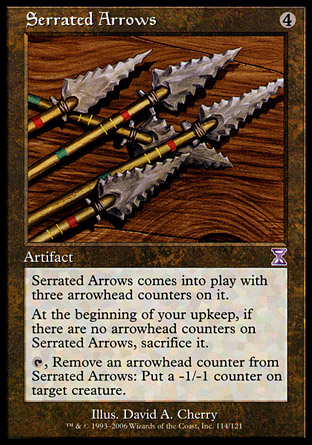 Serrated Arrows | Time Spiral TS