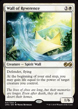 Wall of Reverence | Ultimate Masters