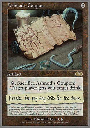 Ashnod’s Coupon | Unglued