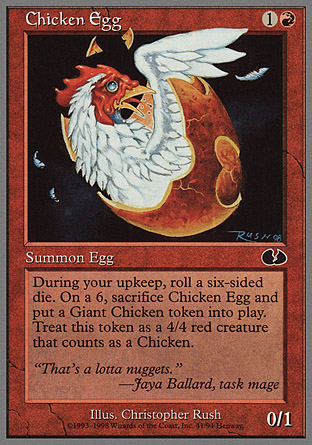 Chicken Egg | Unglued