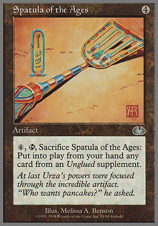 Spatula of the Ages | Unglued