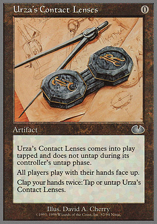 Urza’s Contact Lenses | Unglued