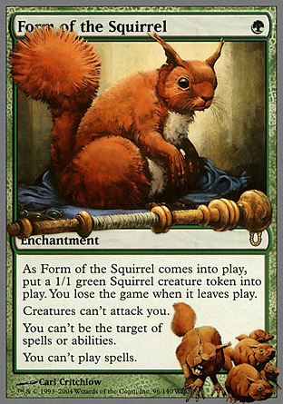 Form of the Squirrel | Unhinged
