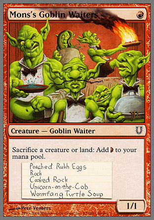 Mons’s Goblin Waiters | Unhinged