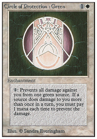 Circle of Protection: Green | Unlimited