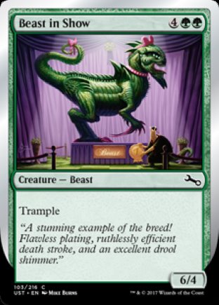 Beast in Show | Unstable