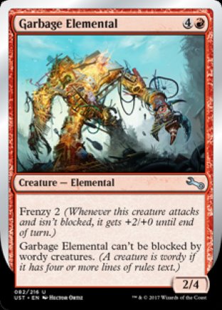 Garbage Elemental | Unstable