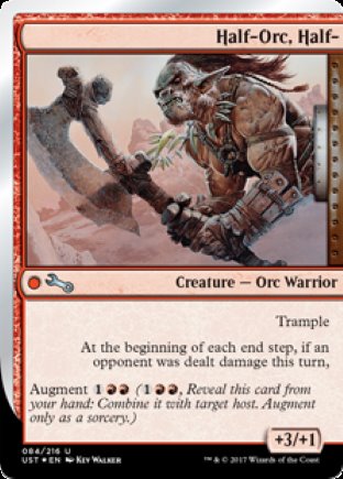 Half-Orc, Half- | Unstable