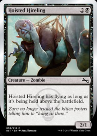 Hoisted Hireling | Unstable