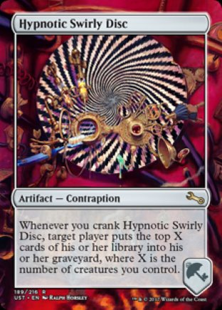 Hypnotic Swirly Disc | Unstable