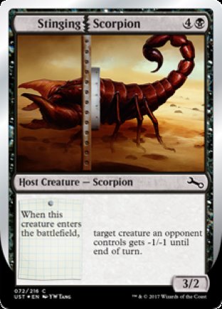 Stinging Scorpion | Unstable