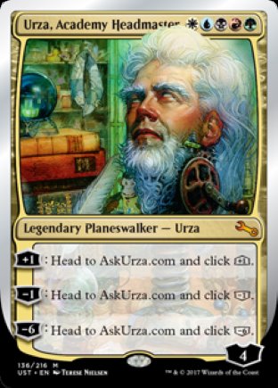Urza, Academy Headmaster | Unstable