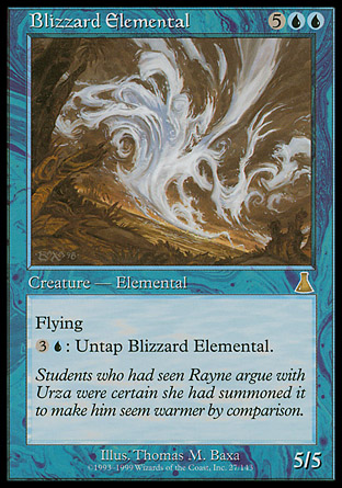 Blizzard Elemental | Urzas Destiny