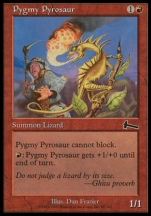 Pygmy Pyrosaur | Urzas Legacy