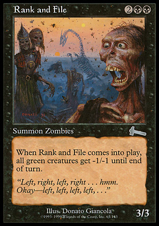 Rank and File | Urzas Legacy