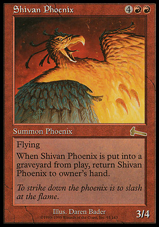 Shivan Phoenix | Urzas Legacy