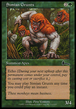 Simian Grunts | Urzas Legacy