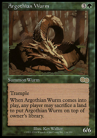 Argothian Wurm | Urzas Saga