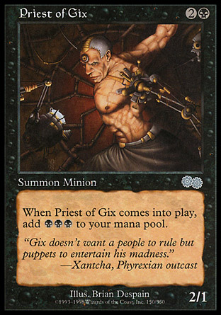 Priest of Gix | Urzas Saga