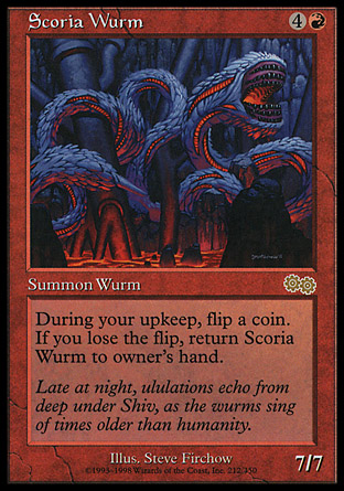 Scoria Wurm | Urzas Saga