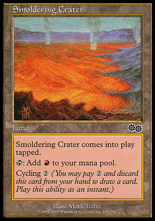 Smoldering Crater | Urzas Saga