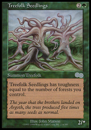 Treefolk Seedlings | Urzas Saga