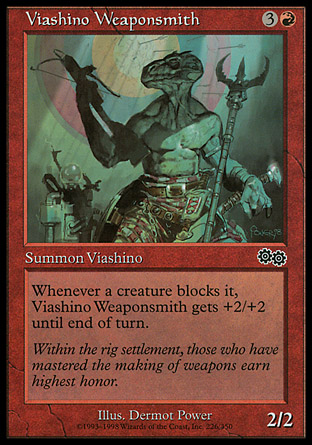 Viashino Weaponsmith | Urzas Saga