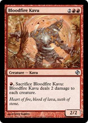 Bloodfire Kavu | Venser vs Koth