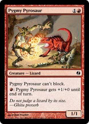 Pygmy Pyrosaur | Venser vs Koth