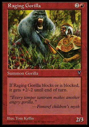 Raging Gorilla | Visions