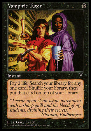 Vampiric Tutor | Visions