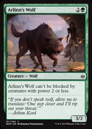 Arlinn’s Wolf | War of the Spark