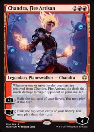 Chandra, Fire Artisan | War of the Spark