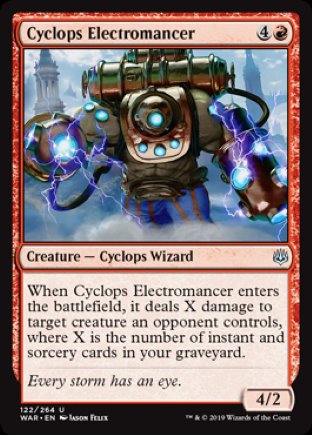 Cyclops Electromancer | War of the Spark