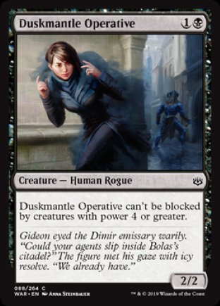 Duskmantle Operative | War of the Spark