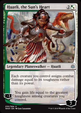 Huatli, the Sun’s Heart | War of the Spark