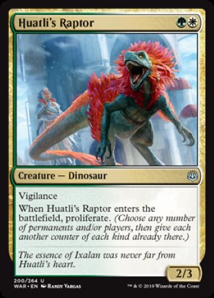 Huatli’s Raptor