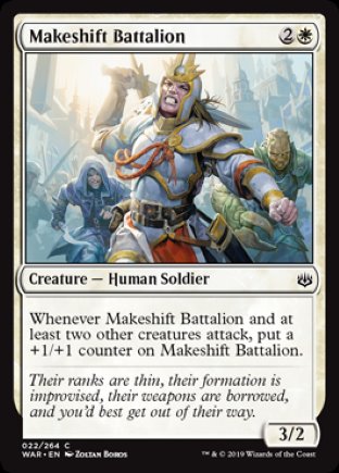 Makeshift Battalion | War of the Spark