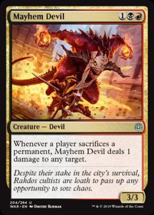 Mayhem Devil | War of the Spark