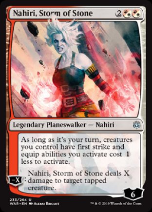 Nahiri, Storm of Stone | War of the Spark